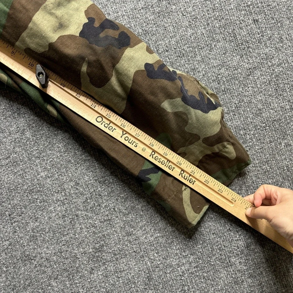 US Army Cold Weather Field Woodland Camouflage Jacket & Liner John Ownbey Medium